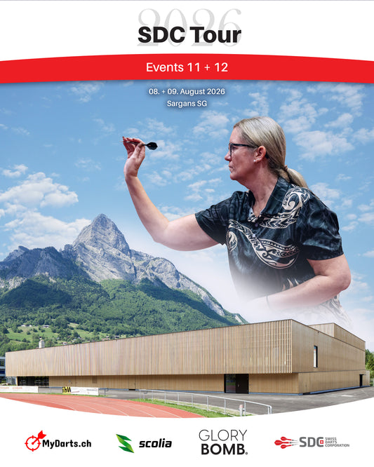 Tagesticket SDC Tour Event 11 inkl. B-Turnier | Sargans SG | 08.08.2026