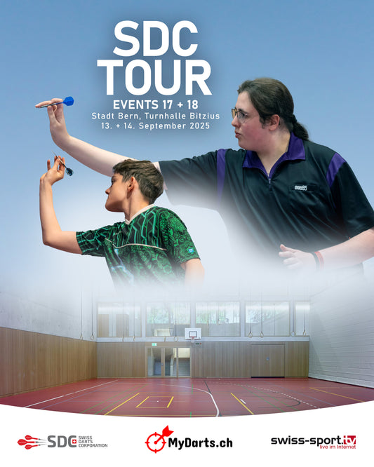 Tagesticket SDC Tour Event 17 inkl. B-Turnier | Bern Bitzius | 13.09.2025